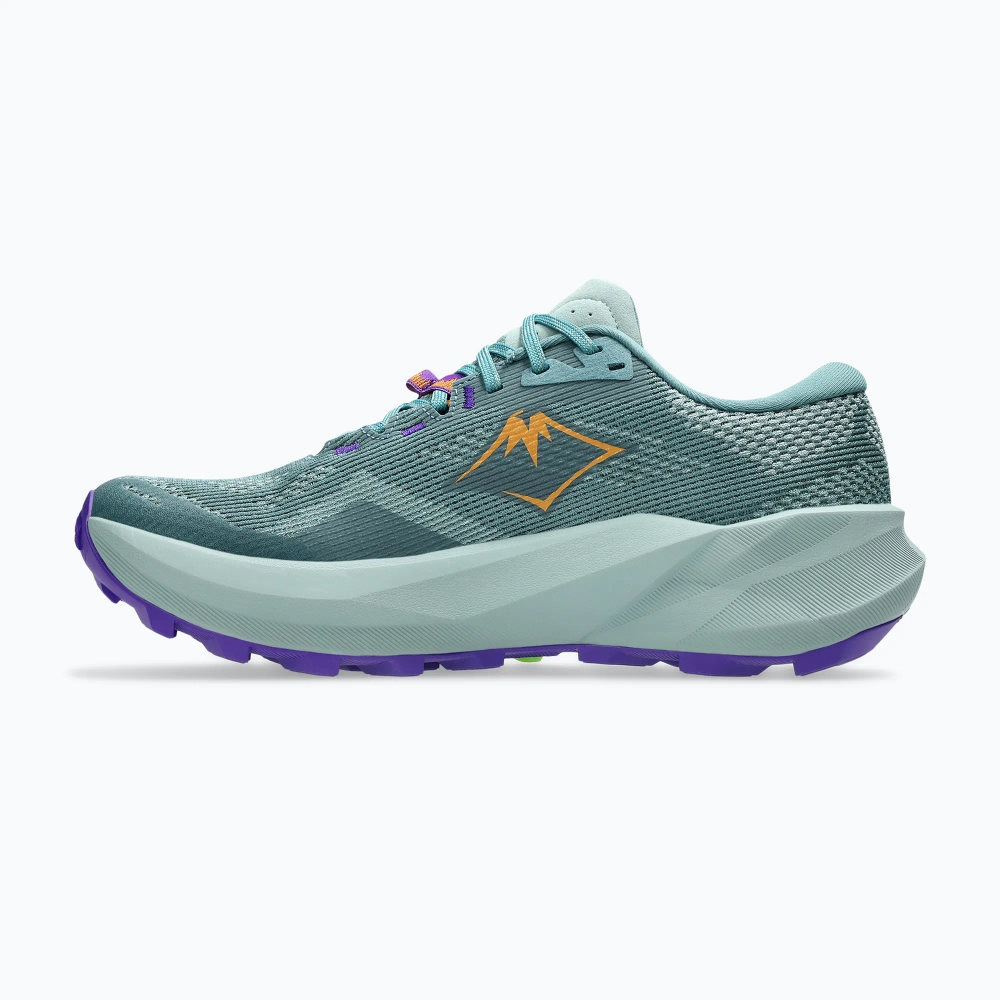 Женские Кроссовки для бега ASICS Trabuco 14 foggy teal/radiant amethyst
