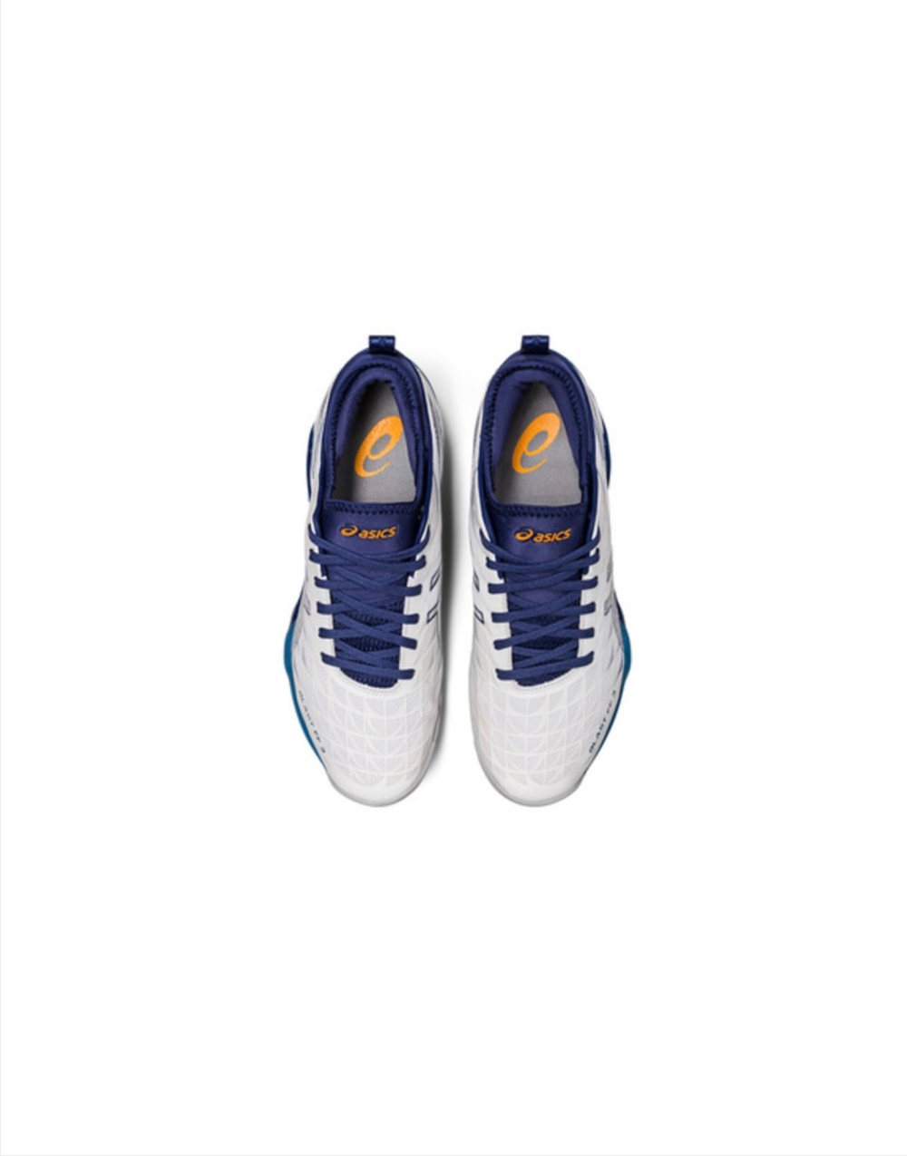 ASICS, Blast FF 3, Handball, WHITE/DEEP OCEAN, MEN, US 7 /EUR 40 /UK 6 /СМ 25,25