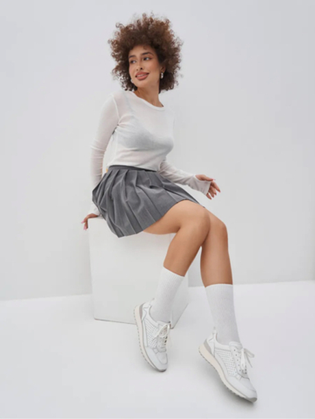 Кроссовки Caprice из натуральной оленьей кожи