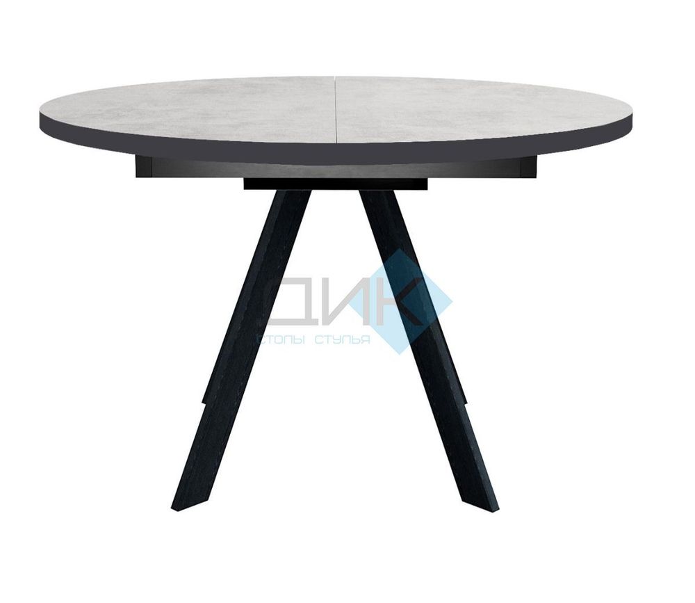 Стол DikLine RD100 опоры чёрные