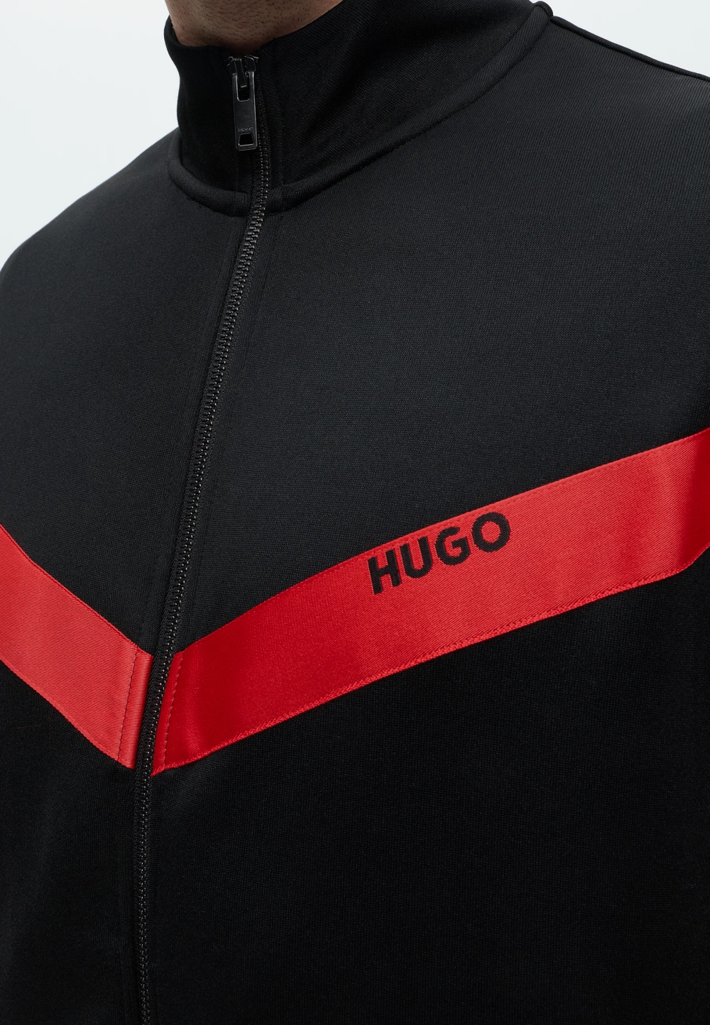 Кофта на молнии HUGO - black