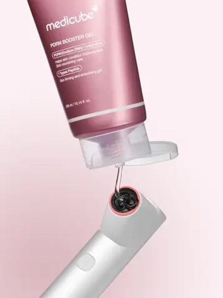 Medicube Гель-бустер для аппаратных процедур с ПДРН и пептидами для лифтинга и сияния PDRN Booster Gel 300 мл