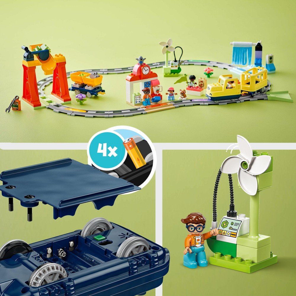 LEGO DUPLO Town - Большой интерактивный городской поезд 10428