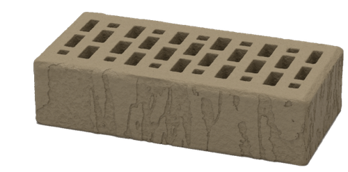 Кирпич лицевой Маркинский Британия, кроста, 1NF