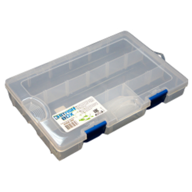 Коробка HitFish HFBOX-400 рыболовная 38 отделений 270х185х45мм