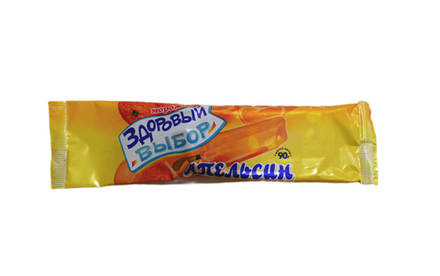 Мороженое "Здоровый выбор" апельсин 90г