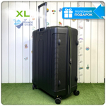 Большой чемодан  Mironpan Model H, Черный, c расширителем