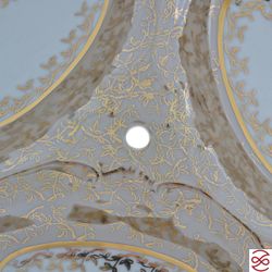 Этажерка 3 яруса Queen's Crown Aristokrat Лист Бежевый