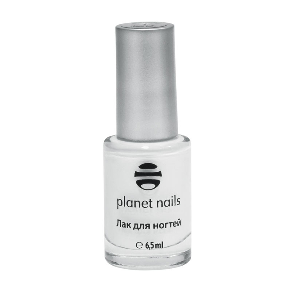Planet Nails Лак для Stamping Nail Art Белый (01)
