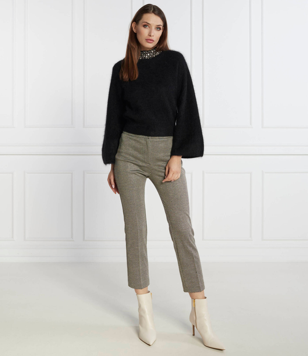 Хлопковый свитер Liu Jo - черный(CF3071 MA97L)