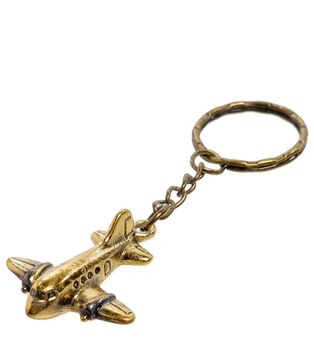 AM-2074 Брелок «Самолет Дуглас» (латунь)