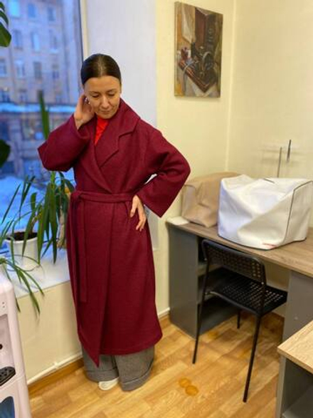 Пальто без подкладки