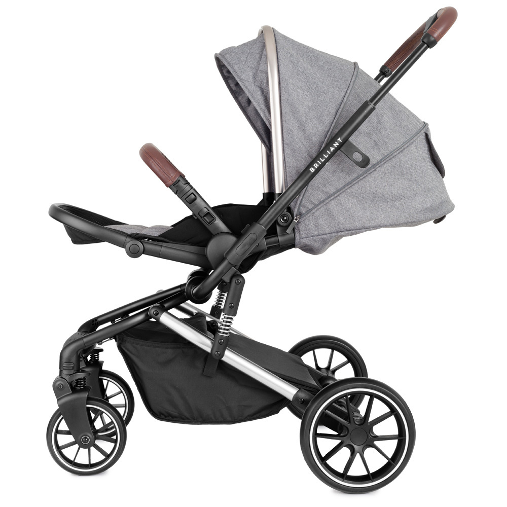Коляска детская 2-в-1 Rant "Brilliant" RA010 Koala Grey