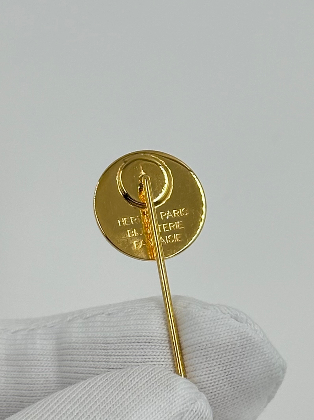 Брошь булавка Hermes
