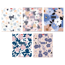 Тетрадь 48 л. клетка ХАТБЕР Музыка цветов