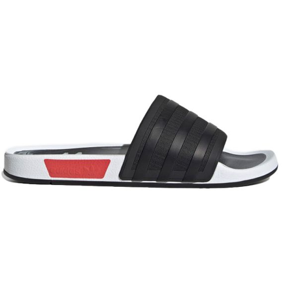 Adidas Adilette 'Black Blue Red'