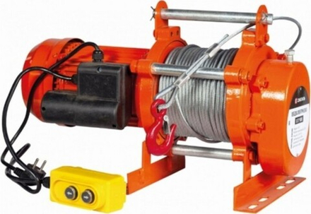 Лебедка электрическая СИБТАЛЬ KCD 300кг (220в) 60м трос 060 3220 0360