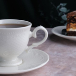 Кофейная пара 100 мл, фарфор, Aristocrat, Noble