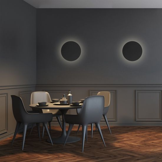 6013 / настенный светильник / Luna Black