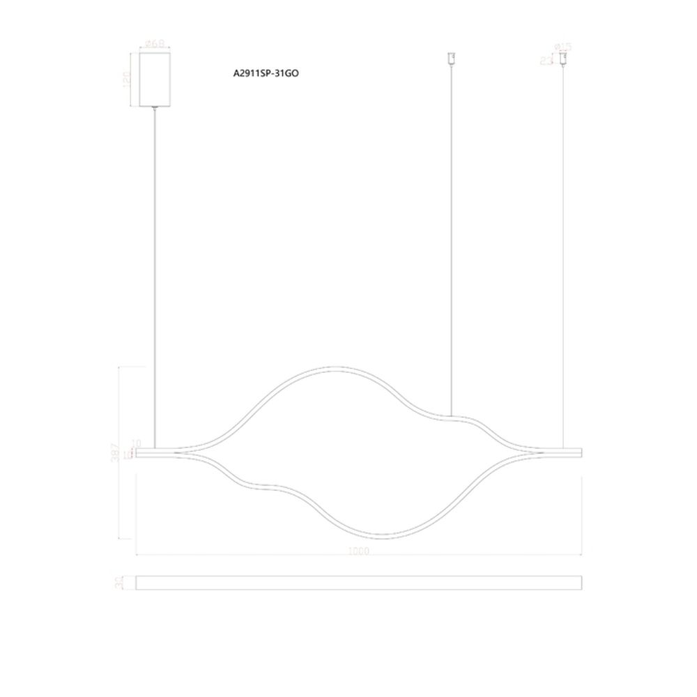 Подвесная люстра Arte Lamp