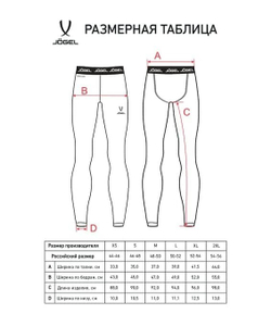 Тайтсы компрессионные теплые PerFormDRY Baselayer Warm Tights, черный