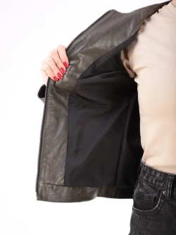 Куртка женская из натуральной кожи