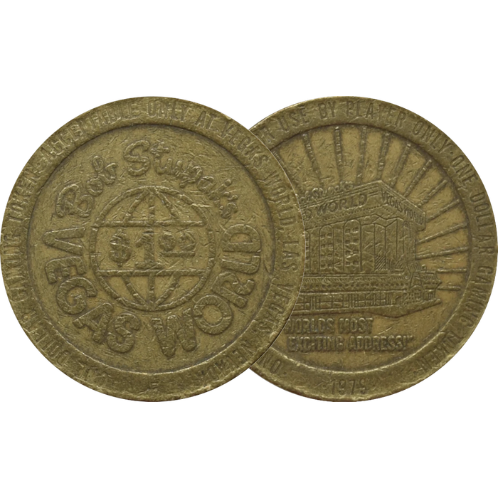 Vegas World Casino $1 Token