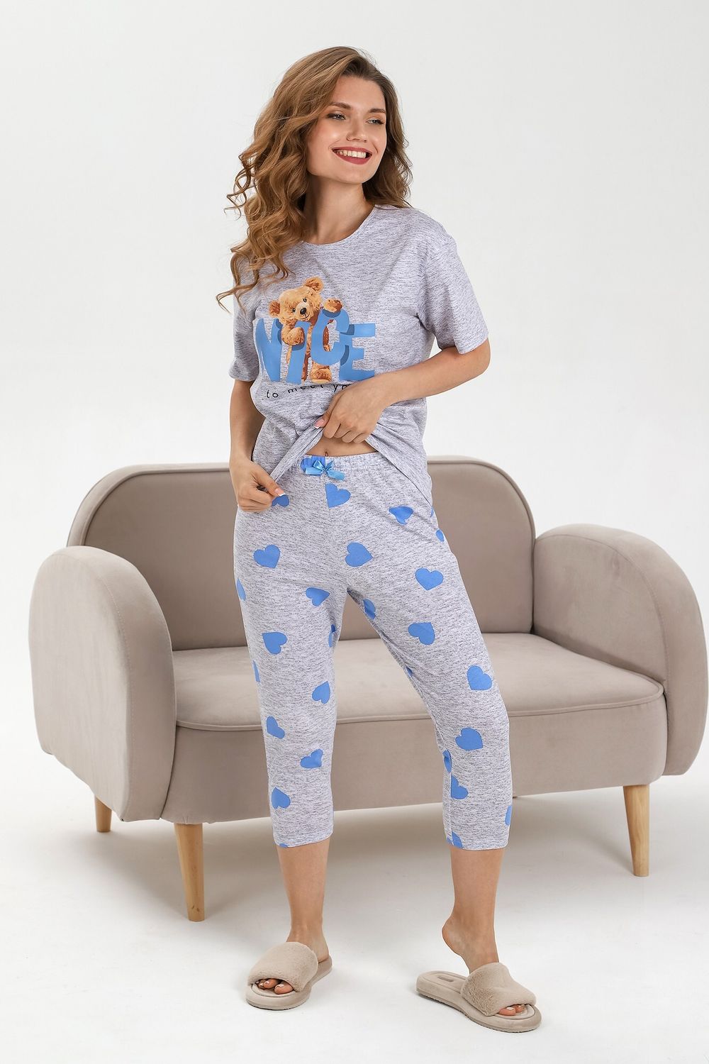 Пижама Любимка-2 Виотекс ГОЛУБОЙ