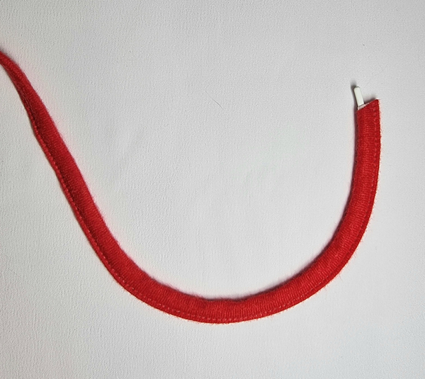 Туннельная лента одношовная красная