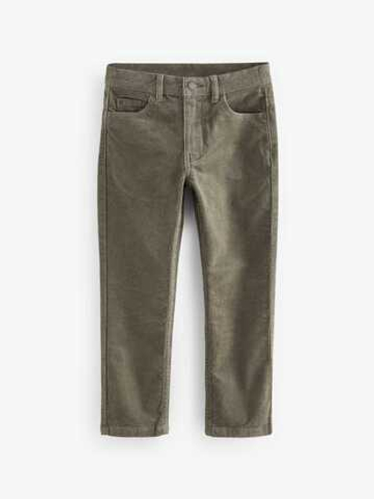 Брюки вельветовые для мальчика Next Q82-274, Хаки