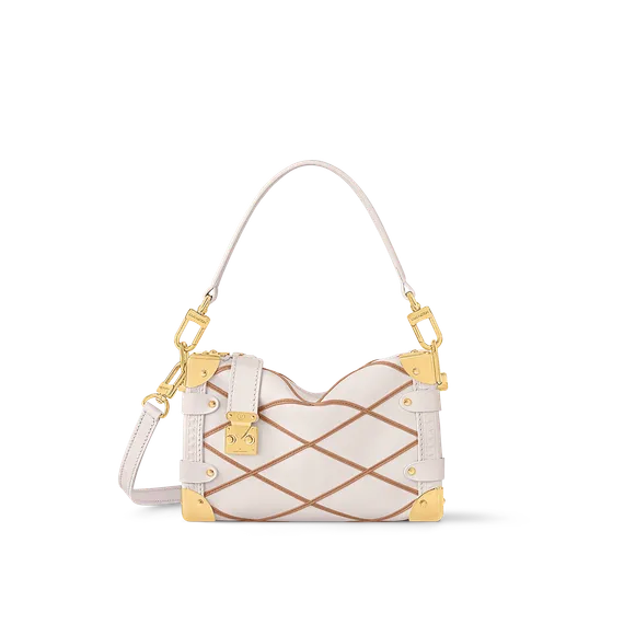 Сумка Louis Vuitton Side Trunk PM белый