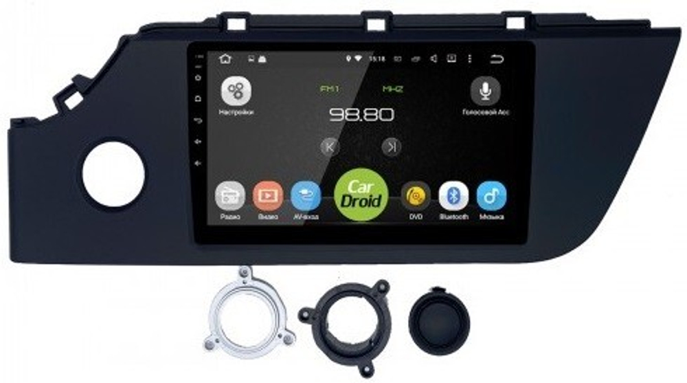 Магнитола для KIA Rio 4, Rio X-line 2020-2022, Solaris KRS/KRX 2024+ - Roximo RM-2324 Android 12, 8-ядер, 4/64Гб, SIM-слот