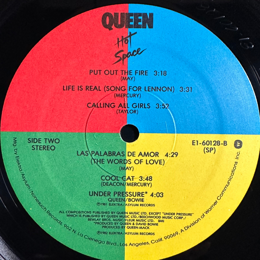 Queen - Hot Space (США 1982г.)