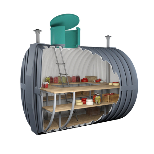 Погреб "10" ЕЗПИ(2900x2300x2600см;410кг;) - арт.559631
