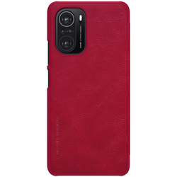 Кожаный чехол-книжка Nillkin Leather Qin для Xiaomi Poco F3  / Redmi K40 (Pro)