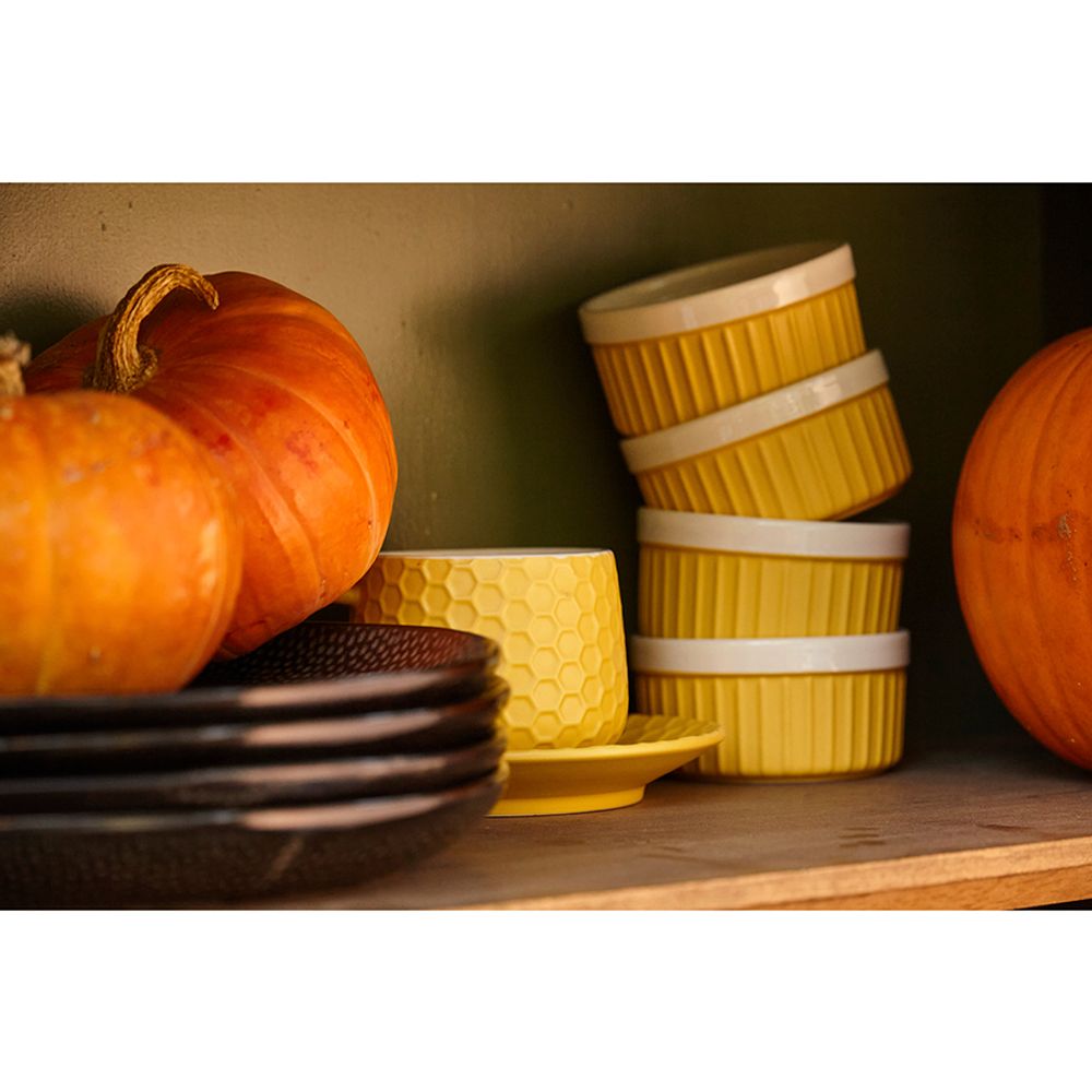 Набор обеденных тарелок Dots, Ø26 см, черные, 2 шт.