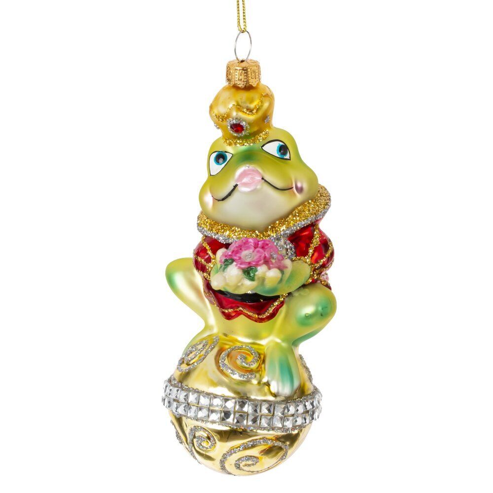GAEM Украшение новогоднее "Лягушка", L7 W6 H14 см