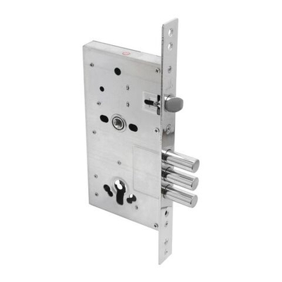 Замок врезной БУЛАТ ЗВ4-3(16).60.85.08 хром, без ручек, без ц/мех.,б/о.