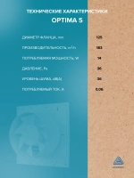 Вентилятор накладной OPTIMA D125 AURAMAX