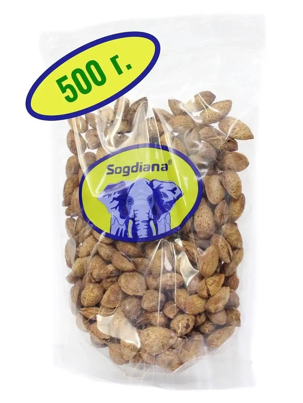 Миндаль в скорлупе 500 гр