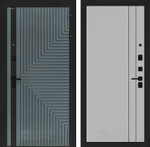 Кредор 10 серый рельеф с молдингом