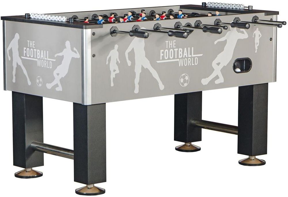Настольный футбол (кикер) "Roma III" (140x76x87 см, серый)