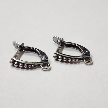 Швензы, английский замок, ювелирная заводская фурнитура, про-во Россия