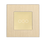 Стеклянная панель для рамки 3KL-GD 47*47мм ЗОЛОТО