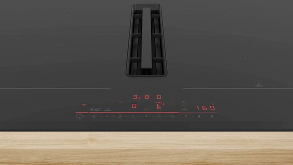 Индукционная стеклокерамич. панель с вытяжкой Bosch PVQ795H26E