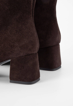 Ботильоны // Inga // Chocolate // Suede