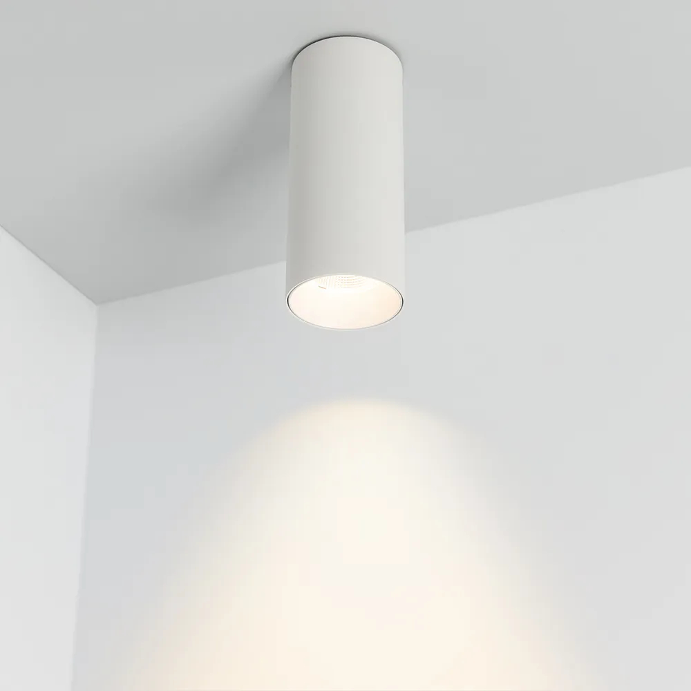 Светильник SP-POLO-SURFACE-R65-8W Warm3000 (WH-WH, 40 deg) (Arlight, IP20 Металл, 5 лет) 027510
