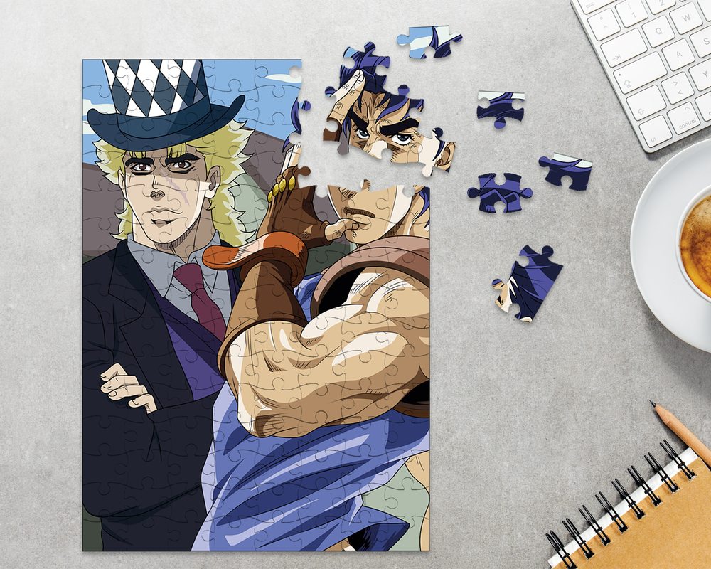 Пазл Джозеф И Спидвагон Аниме Anime