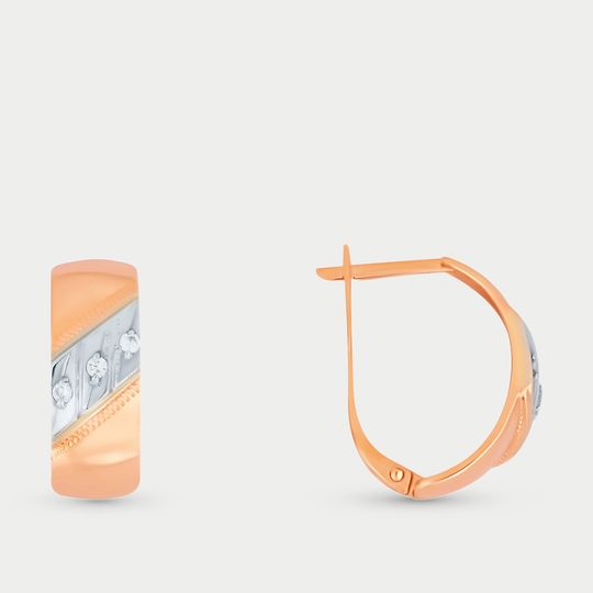 Серьги золотые