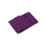 Застежка на крючки и петли (2 ряда), СЛИВА